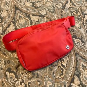Like New Rare Lululemon Everywhere Belt Bag 1L Warm Coral Worn 1x